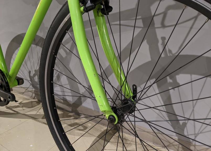 中古】MIYATA Freedom Tough クロスバイク 1×7速 700×38c グリ