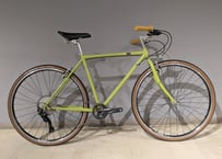 【中古】BRIDGESTONE CHERO バラシカスタム組み コミューターバイク 700c グリーン 1×10速