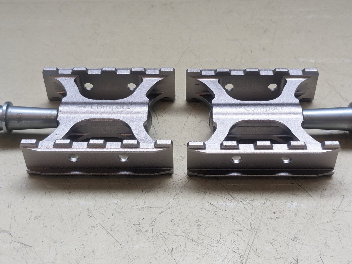 中古】MKS Compact ペダル グレー | eallo 中古】MKS Compact ペダル グレー | eallo