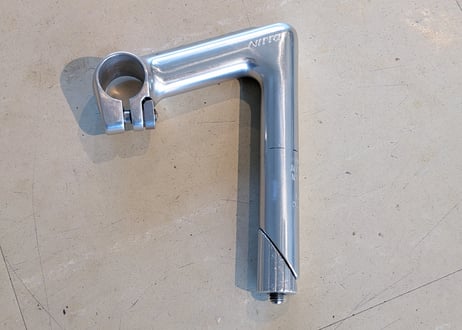 【中古】NITTO NP スレッド ステム 90mm 26.0 シルバー
