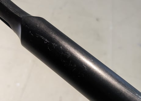 【中古】MICHE SUPERTYPE シートポスト 27.2 ブラック エアロシートポスト