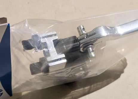【新品】DIA COMPE DC282W Double cable pull ブレーキレバー 左用
