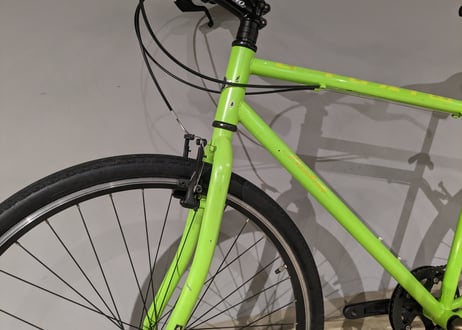 【中古】MIYATA Freedom Tough クロスバイク 1×7速 700×38c グリーン