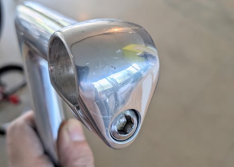 【中古】NITTO NP スレッド ステム 90mm 26.0 シルバー