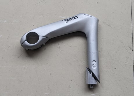 【中古】DEDA murex ステム スレッドステム 130mm 26.0 グレー