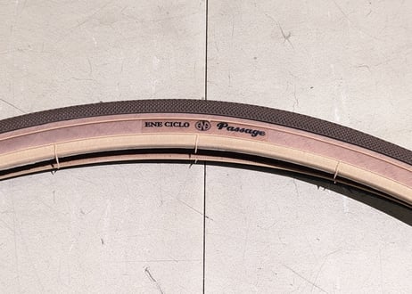 【新品】DIA COMPE ENE CICLO Passage タイヤ 700×32c ダークブラウン サイドスキン