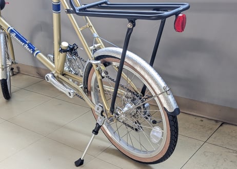 【未使用中古】BE ALL ALIZE GR ミニベロ 16インチ メタリックライトブラウン