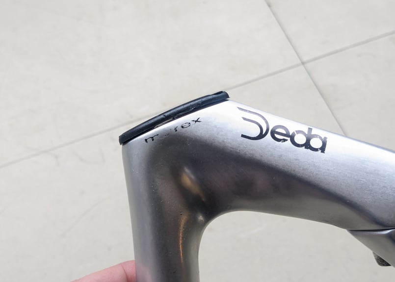 中古】DEDA murex ステム スレッドステム 100mm 26.0 シルバー
