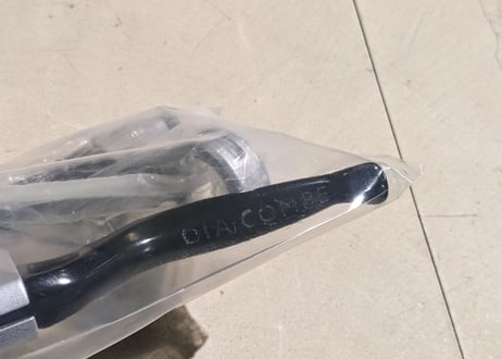 【新品】DIA COMPE SS-6 ブレーキレバー Black Silver 左右ペア