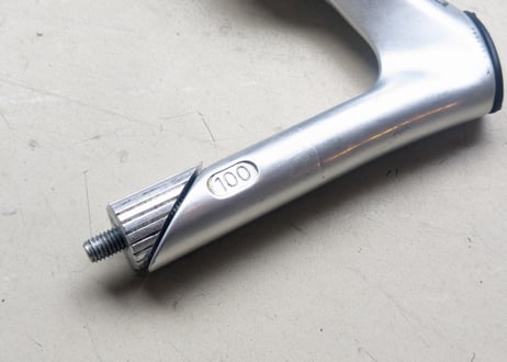 【中古】DEDA murex ステム スレッドステム 100mm 26.0 シルバー