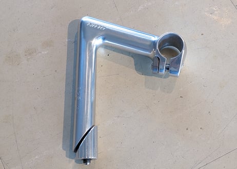 【中古】NITTO NP スレッド ステム 90mm 26.0 シルバー