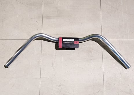 【新品】GIZA PRODUCTS NR-AL217BT North Road Bar Low Rise ハンドル ノースロードバー ローライズ シルバー