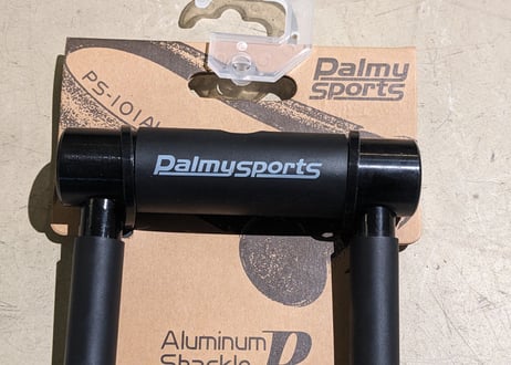 【新品】Palmy Sports Aluminum Shckle Lock R U字ロック ブラック 鍵3個
