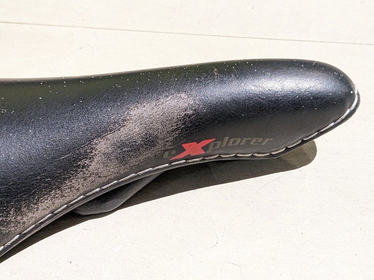 SELLE ITALIA サドル スエード レア　ヴィンテージ 中古】Selle ITALIA eXplorer サドル ヴィンテージ ブラック | eallo