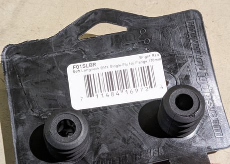 【新品】ODI LONG NECK GRIP SOFT COMPOUND グリップ レッド