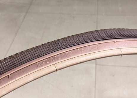 【新品】DIA COMPE ENE CICLO Passage タイヤ 700×32c ダークブラウン サイドスキン