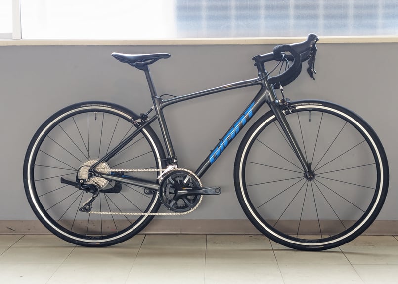 中古】GIANT CONTEND SL1 ロードバイク ブラック ブルー | eallo
