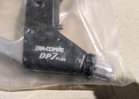 【中古】美品 DIA COMPE DP7 PLUS ブレーキレバー ブラック シルバー