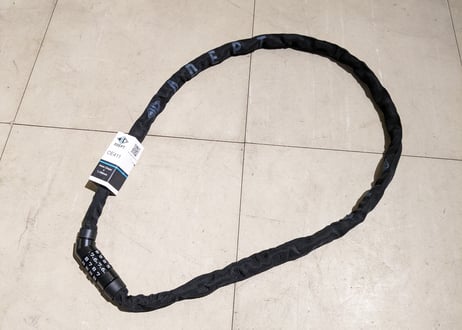 【新品】ADEPT CE411 Resettable Dial チェーンロック ダイヤル式 ブラック 4mm×1100mm