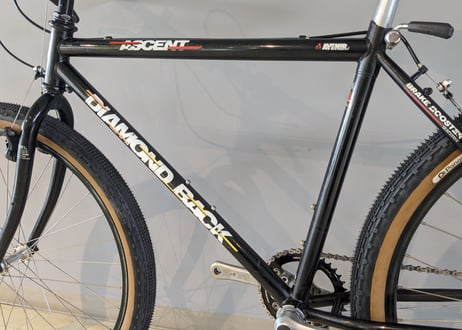 【中古】DIAMOND BACK ASCENT オールド マウンテンバイク 90年頃 ブラック 26インチ カスタム車