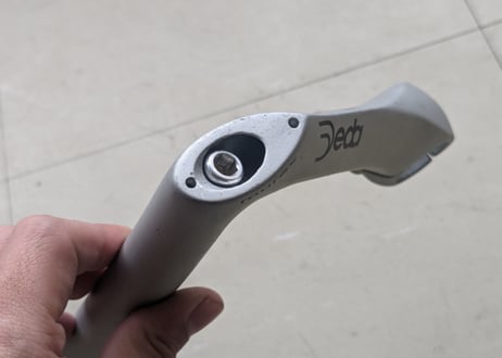 【中古】DEDA murex ステム スレッドステム 130mm 26.0 グレー