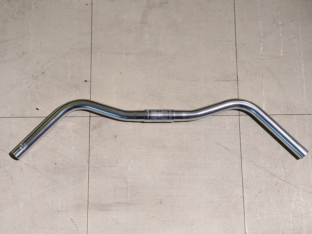 日東 Nitto B2522AA シルバー 570 ハンドルバー オールドMTB
