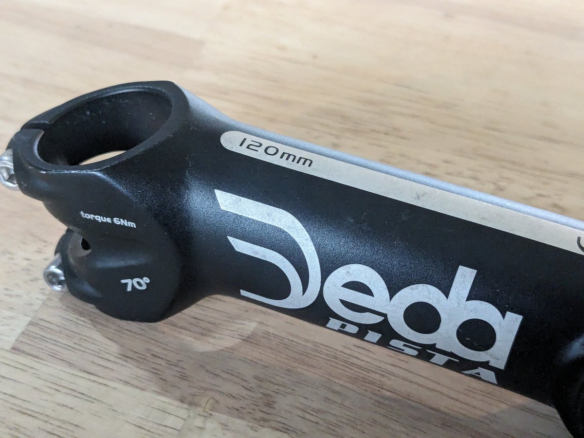 中古】DEDA PISTA ZERO100 ステム 120mm 70° 31.7 | eallo