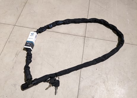 【新品】ADEPT KE411 チェーンロック ブラック 4mm×1100mm 鍵3個
