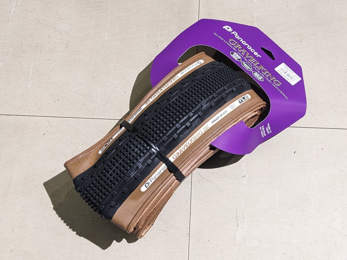 パーツ PANARACER gravel king SK 700c 43c All New GRAVELKING SK Folding Gravel Tire – PanaracerUSA