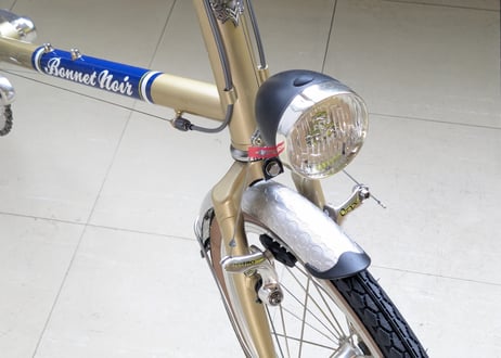 【未使用中古】BE ALL ALIZE GR ミニベロ 16インチ メタリックライトブラウン