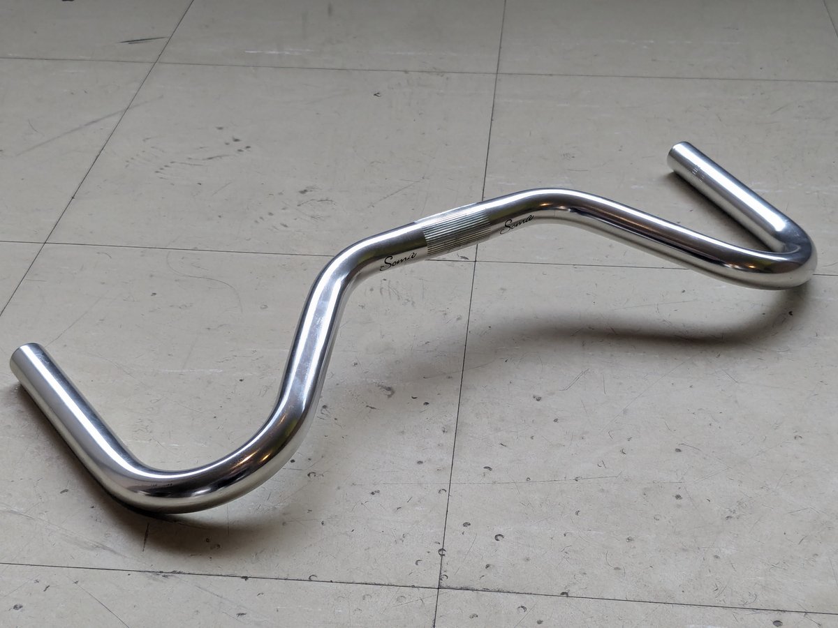 中古】SOMA 3-SPEED MOUSTACHE BAR ハンドル シルバー | eallo 中古】SOMA 3-SPEED MOUSTACHE BAR ハンドル シルバー | eallo