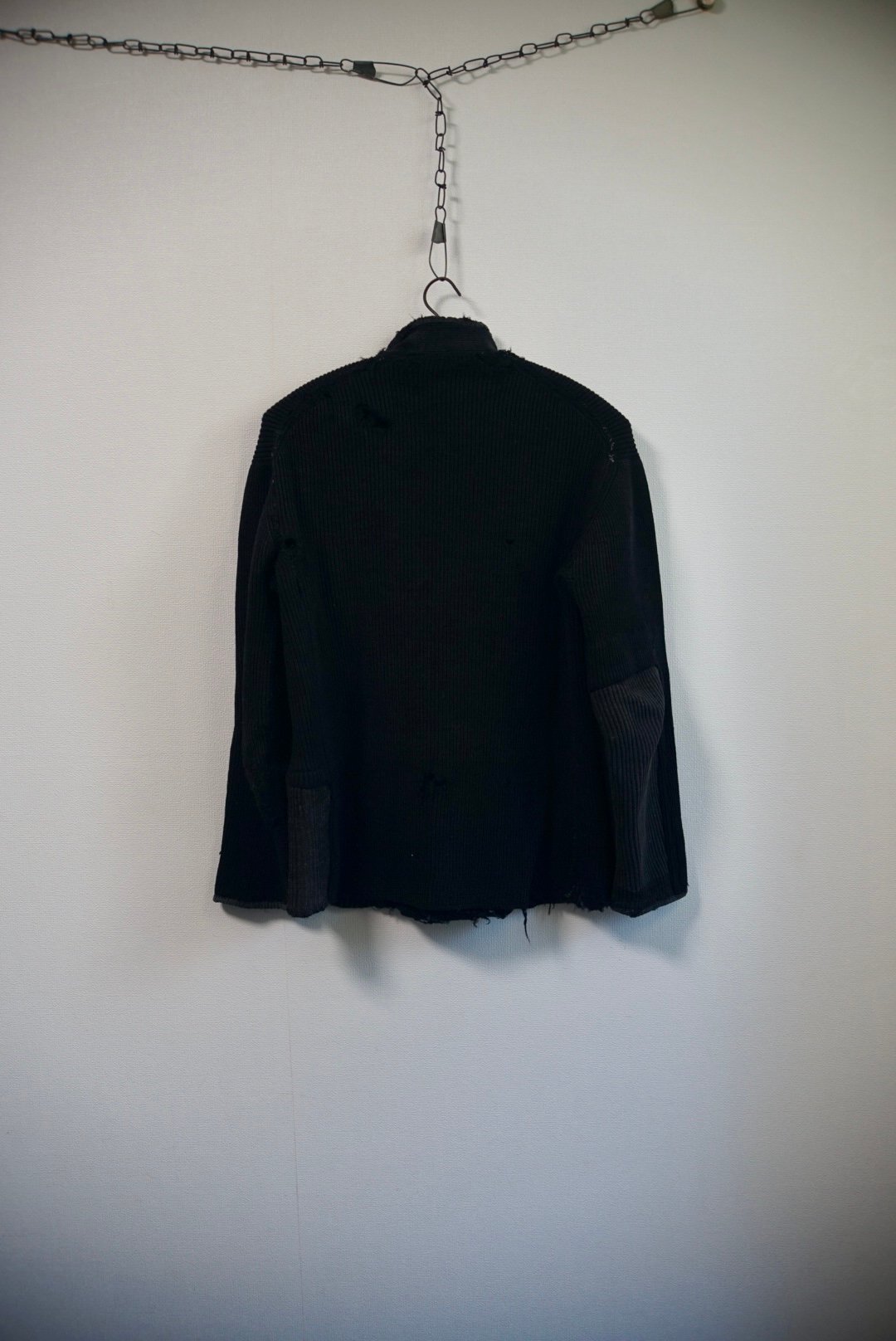 1920s German double breasted knit jacket cotton