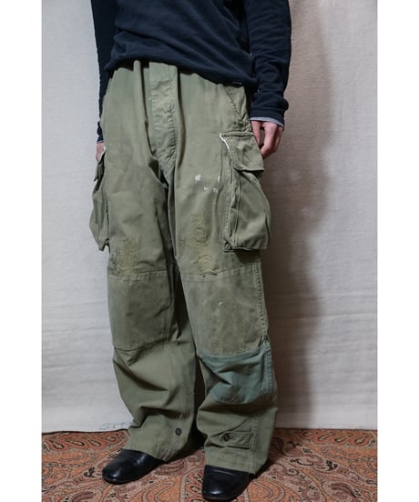 1940~50s French army M-47 cargo pants “early model”