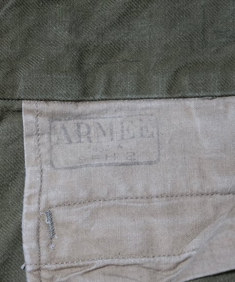 1940~50s French army M-47 cargo pants “early model”