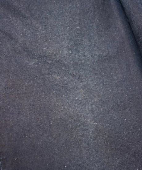 1960s French-china indigo cotton work pants