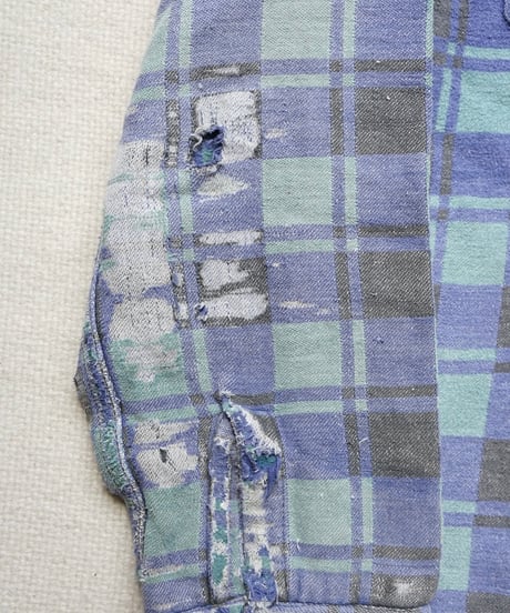 1960~70s Canadian heavy cotton flannel shirt