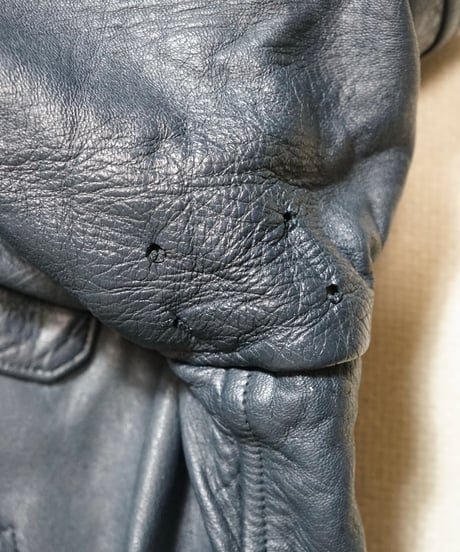 1970s French Air Force pilot leather jacket “full set”