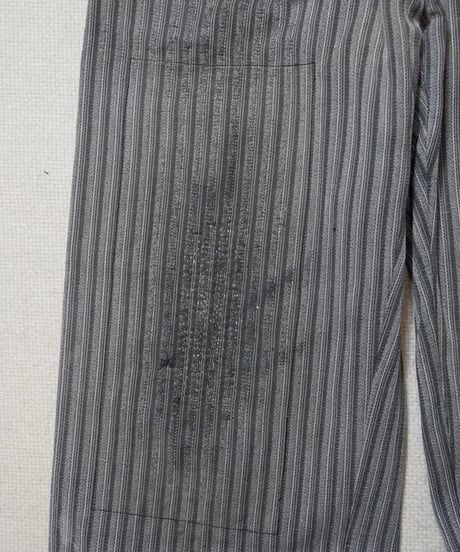 1940~50s French cotton stripe work pants