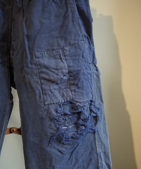 1950s French work trousers “patchwork”