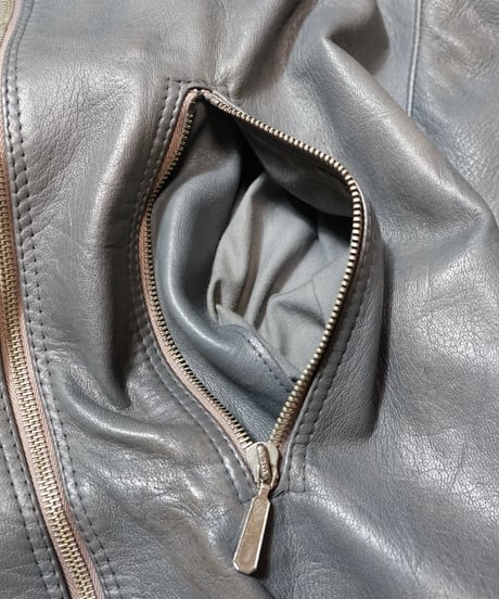 1980s German military pilot leather jacket