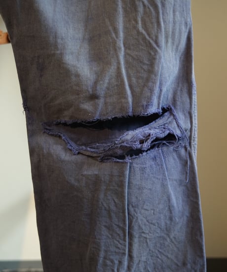 1950s French work trousers “patchwork”