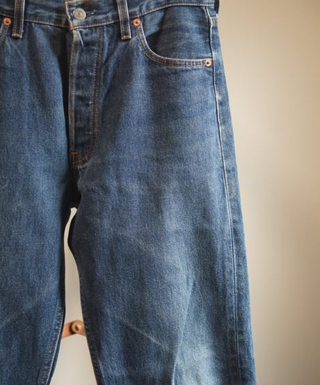 1990s USA Levi’s 501 blue denim