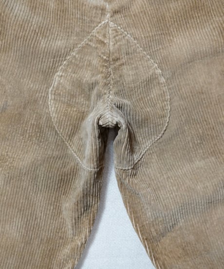 1940s German brown corduroy knickerbockers pants