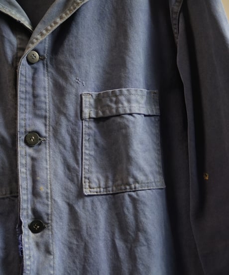 1960s French work jacket “cotton twill”