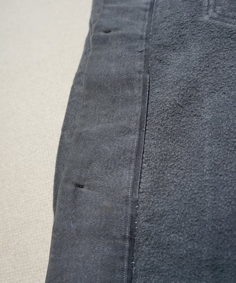 1960s German black elephantskin work jacket