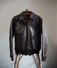 1950s USA Horsehide leather bomber jacket