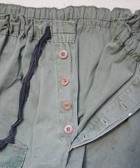 1950s Belgian army over pants “modified”