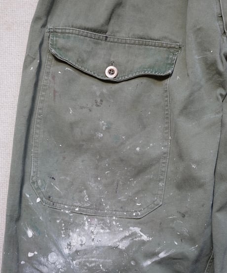 1950s Belgian army over pants “modified”