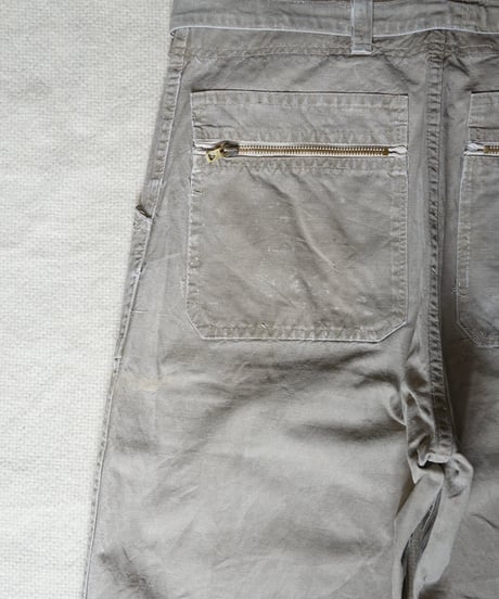 1960s French Helicopter mechanic pants “CIGOGNE AVIATION”
