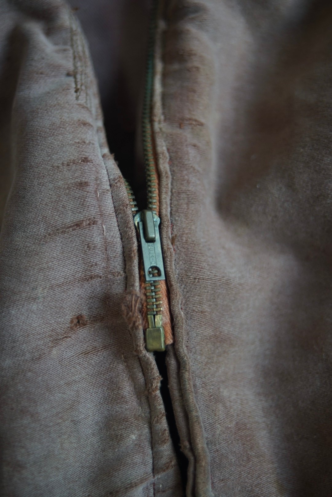 1940s French peach skin sports jacket | lozu vi